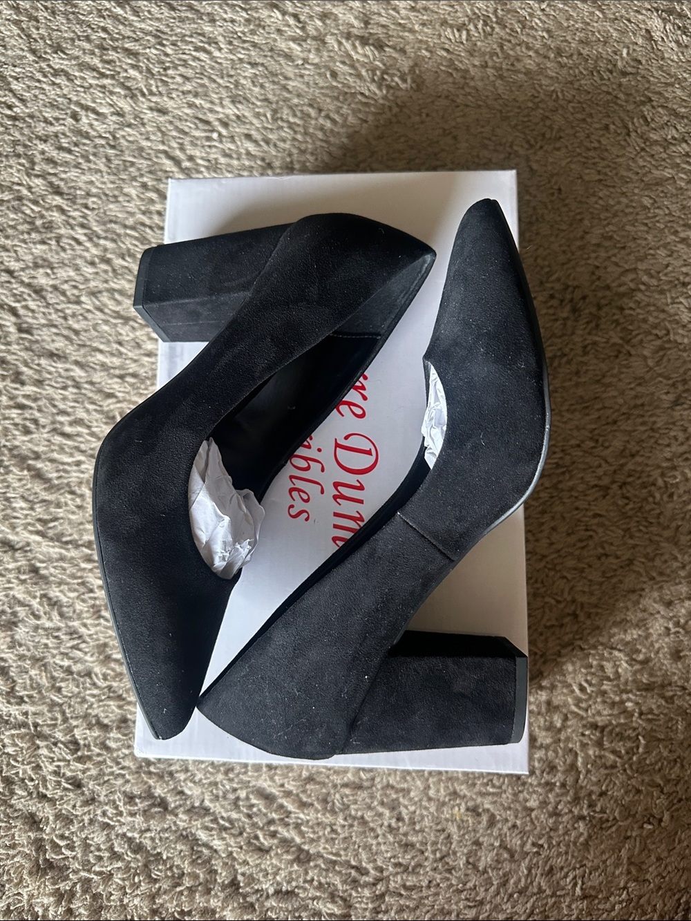 Rampage Women's Bethie Chunky Block Heel Pump - Picture 8 of 10